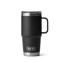 YETI Rambler 20 oz Black BPA Free Travel Mug