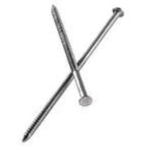 Simpson Strong-Tie 6D 2 in. Siding Coated Stainless Steel Nail Round Head 1 lb Simpson Strong-Tie 6D 2 in. Siding Coated Stainless Steel Nail Round Head 1 lb