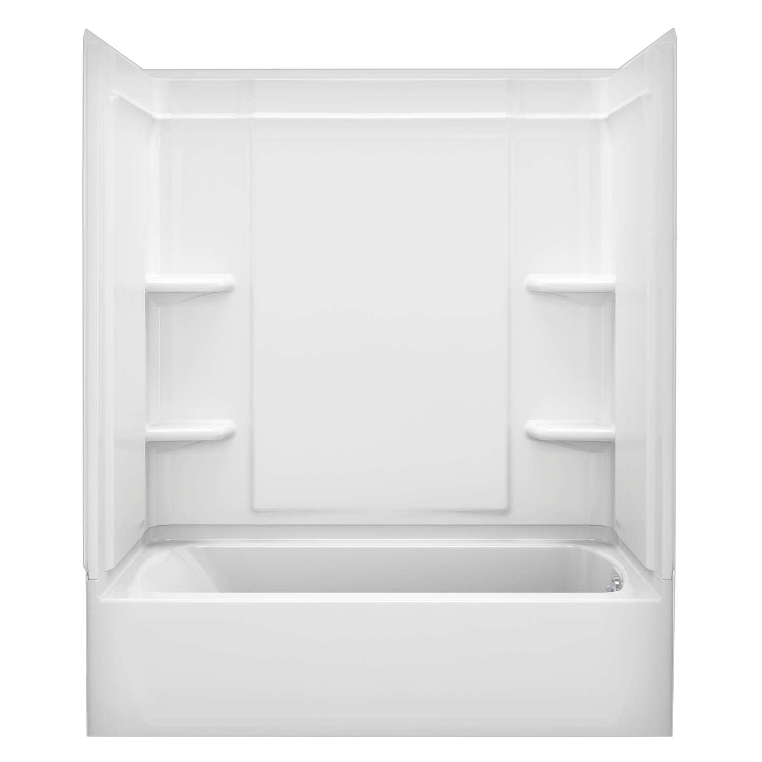 Sterling Ensemble White Bathtub Wall Surround - Ace Hardware