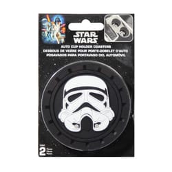 Plasticolor Star Wars Black/White Coaster 2 pk