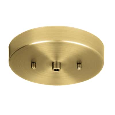 globe electric matte brass 1 lights pendant canopy ace hardware