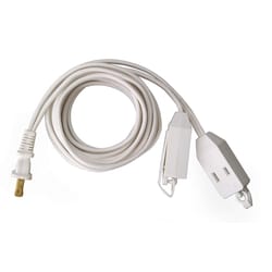 Southwire Woods Indoor 12 ft. L White Extension Cord 16/2 SPT-2