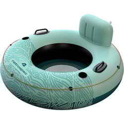 Retrospec Mainstay PVC Inflatable Seafoam Tide Floating Tube