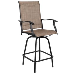 Flash Furniture Black Steel Frame Contemporary Barstool