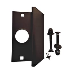 Tuff Strike Storefront 6.5 in. H X 3.5 in. L Oil Rubbed Bronze Black Steel Latch Guard