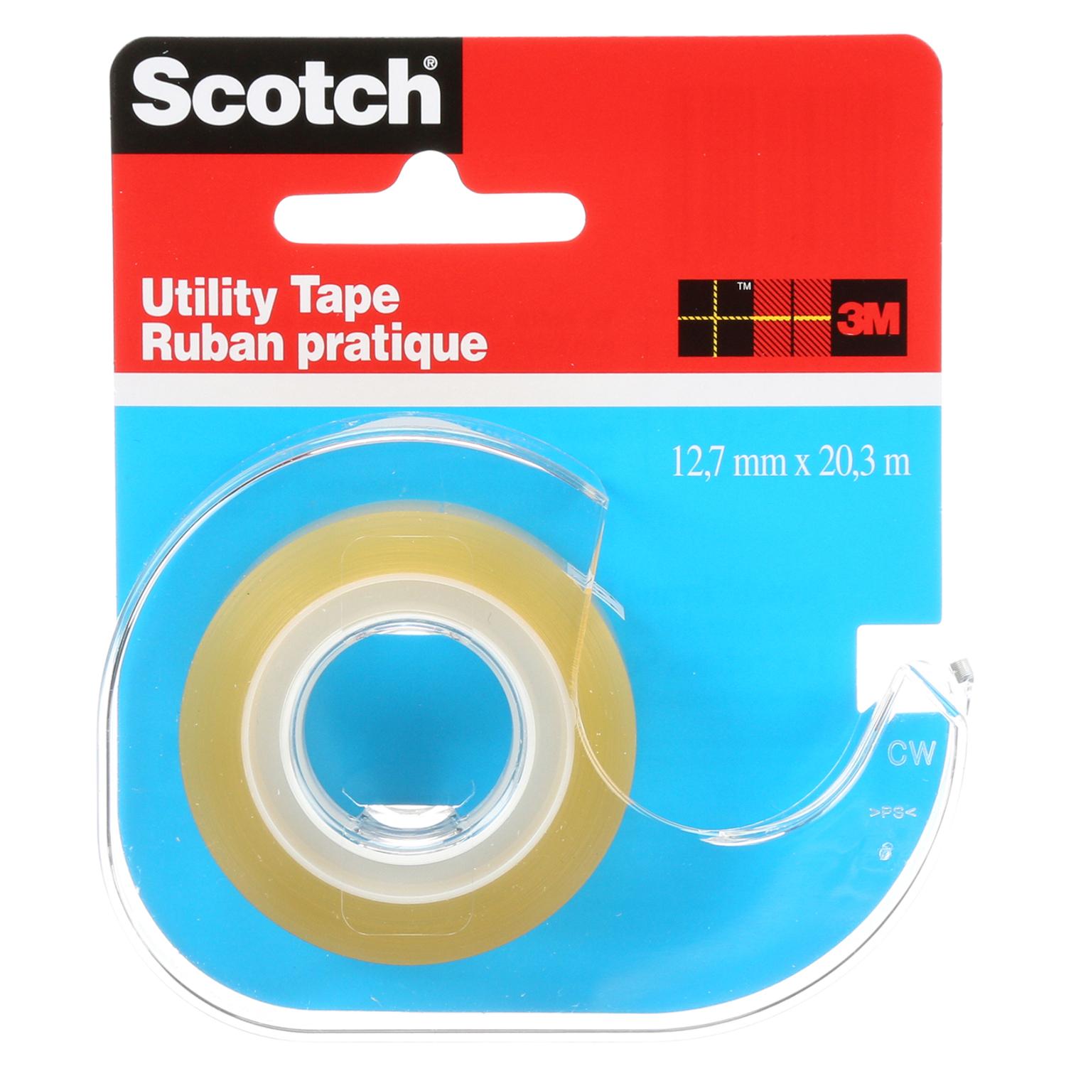 Scotch 1/2 in. W X 700 in. L Tape Yellow