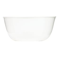 Corelle 28 oz Winter Frost Glass/Porcelain Soup/Cereal Bowl 6.25 in. D 1 pk