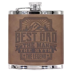 Top Guy Best Dad Polyethylene Flask