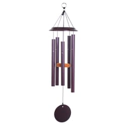 Shenandoah Melodies Plum Aluminum 29 in. Wind Chime