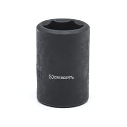 Crescent 9/16 in. S X 1/2 in. drive S SAE 6 Point Impact Socket 1 pc