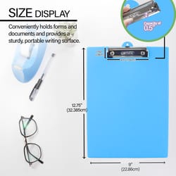 Bazic Products Letter Size Plastic Clipboard