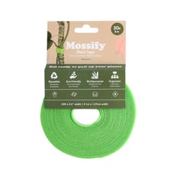 Mossify Re-usable Hook and Loop Enclosure 30 ft. W X 0.5 in. D Green Multiple Plant Tie Tape
