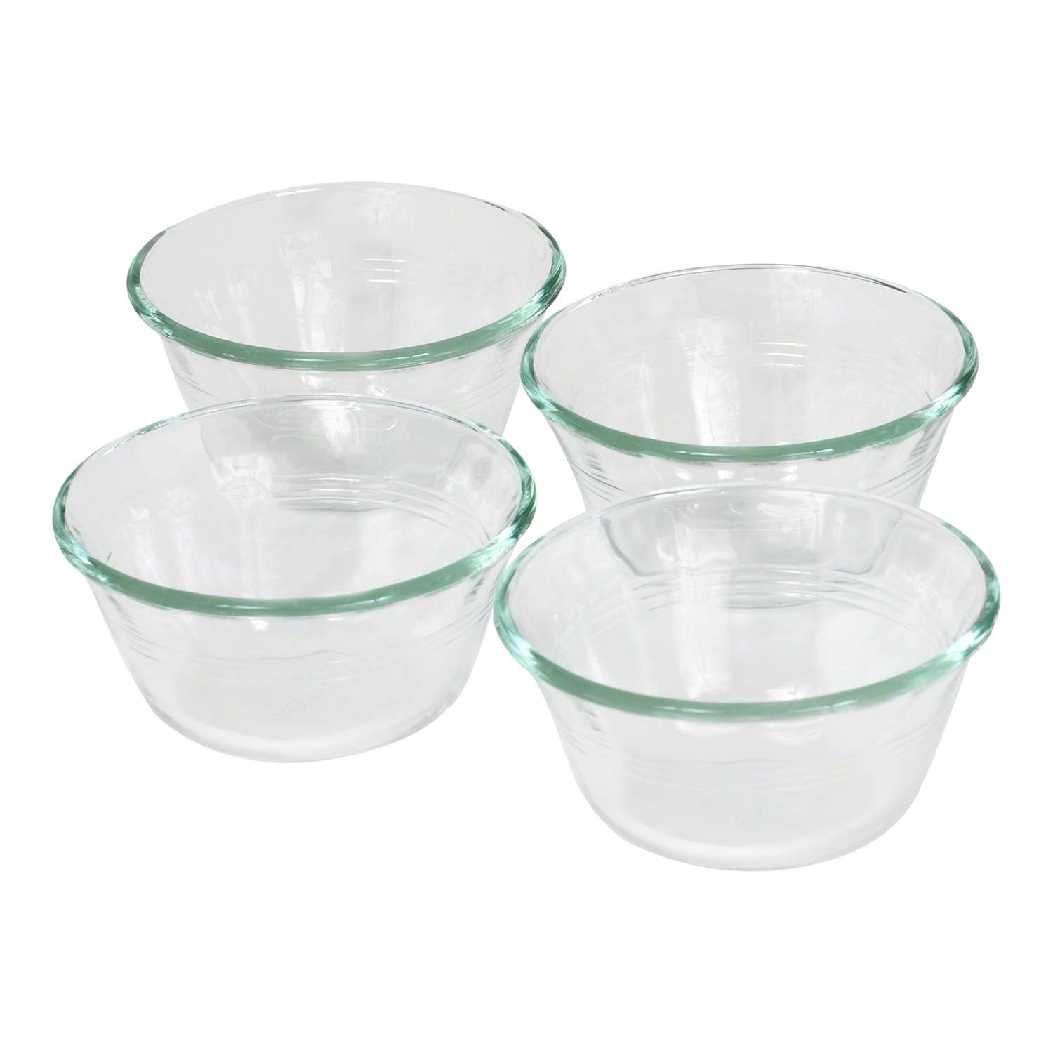 Pyrex Smart Essentials Mixing Bowls, Glass, Value-Plus Pack - 8 bowls
