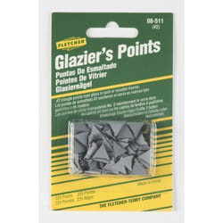 How to install glazing points