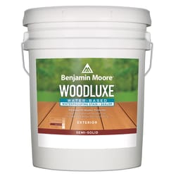 Benjamin Moore Woodluxe Semi-Solid Tintable Water-Based Acrylic Latex Waterproofing Wood Stain and S