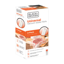 Black+Decker Clear Vacuum Sealer Roll 2 pk