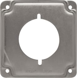 Raco Square Steel 4 in. H X 4 in. W Box Cover