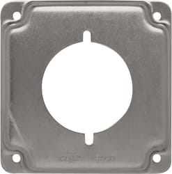 Raco Square Steel 4 in. H X 4 in. W Box Cover