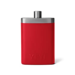 YETI 7 oz Rescue Red Stainless Steel Flask