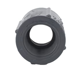 Charlotte Pipe Schedule 80 1/2 in. FPT X 1/2 in. D FPT PVC Coupling 1 pk