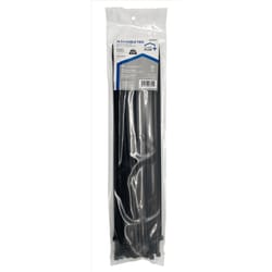 Home Plus 14.5 in. L Black Cable Tie 100 pk