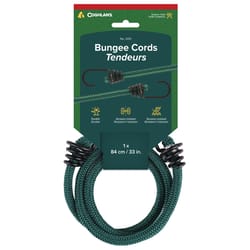 Coghlan's Green Bungee Cord 33 in. L 1 pk