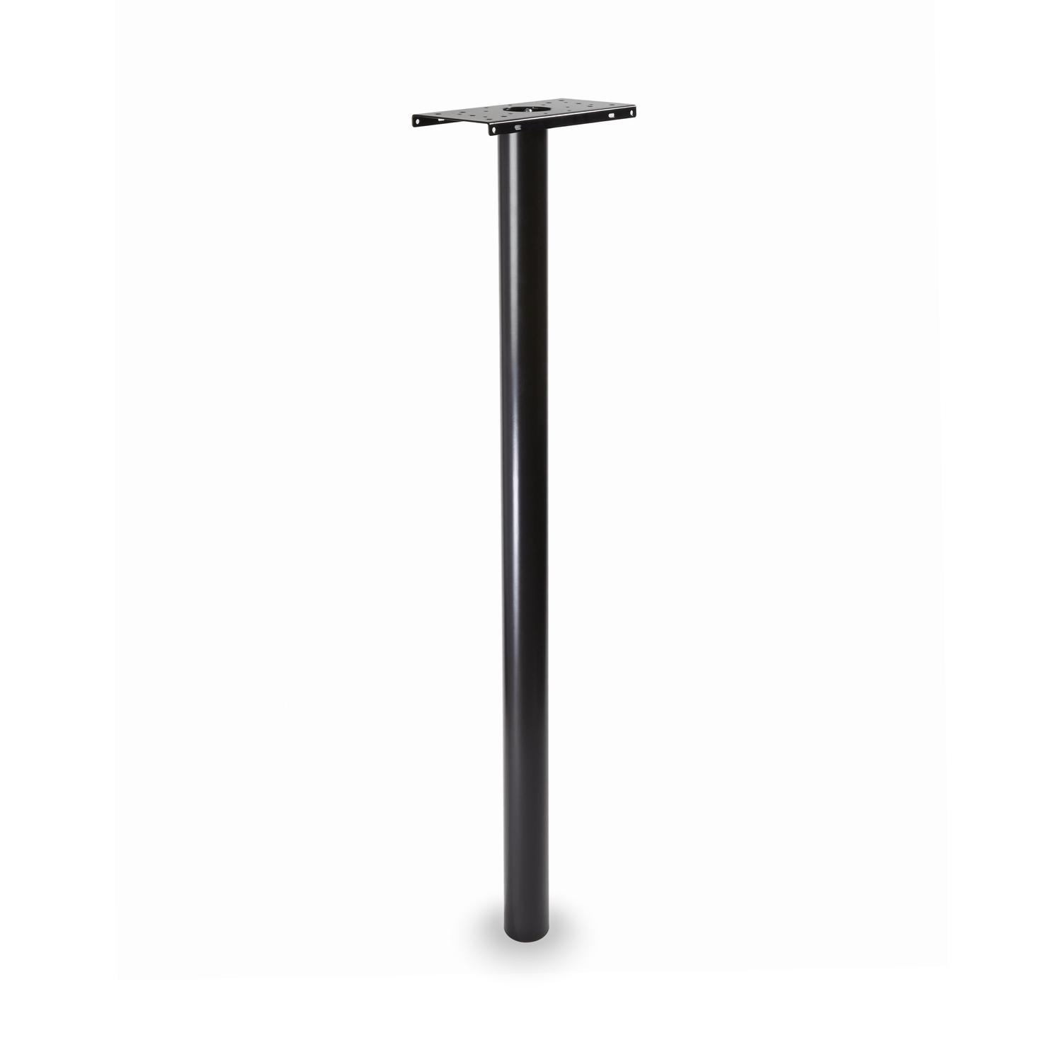 Basic In-Ground Round Post, Black