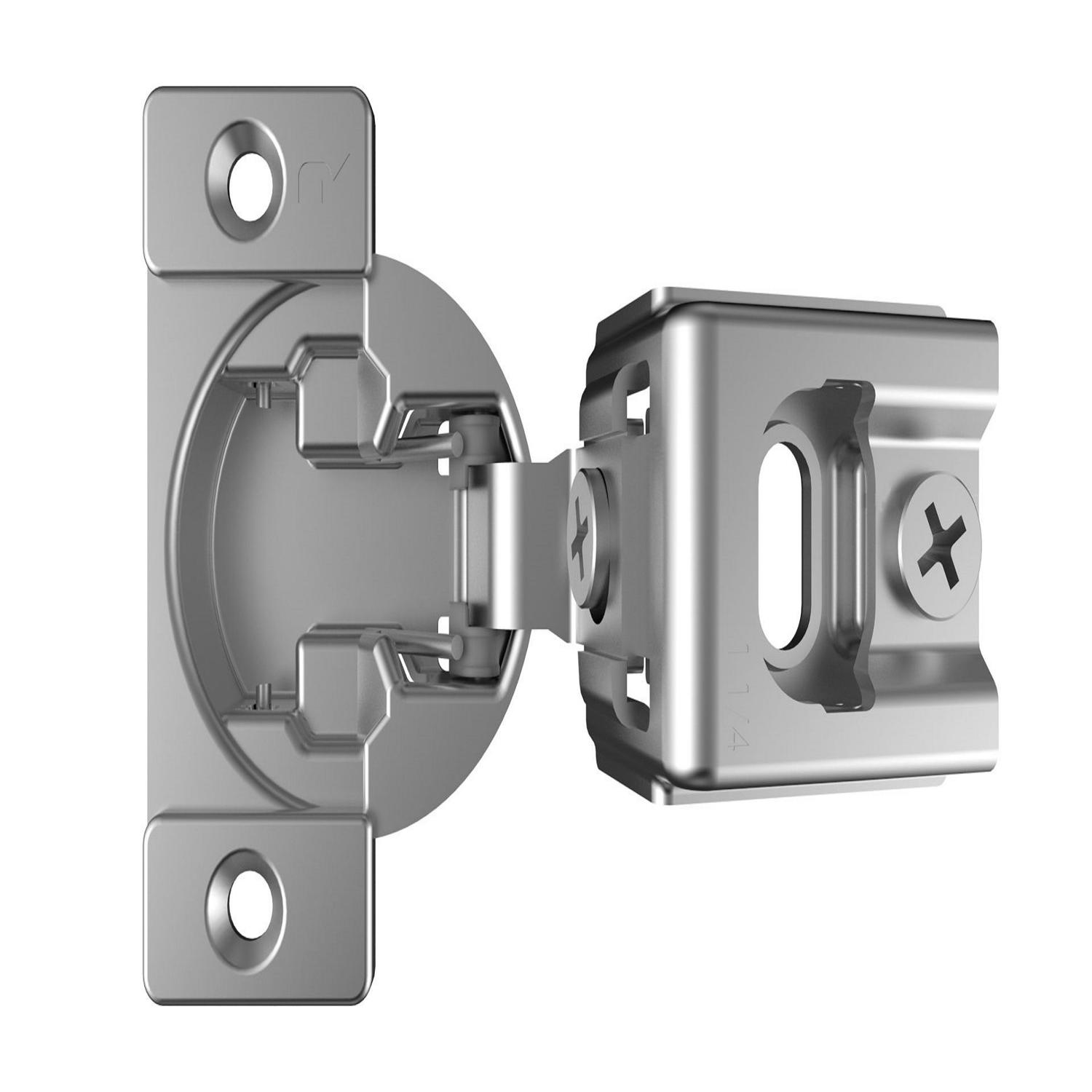 Richelieu RFF Series Nickel Cabinet Hinge 2 pk - Ace Hardware