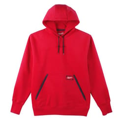 Milwaukee M Long Sleeve Unisex Hoodie Red