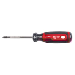 Milwaukee #1 in. drive X 3 in. L Phillips/Square Screwdriver 1 pk