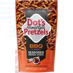 Dot's Homestyle BBQ Pretzels 16 oz Bagged