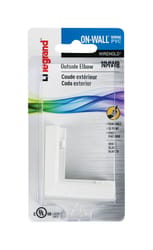 Legrand On-Wall Outside Elbow 1 pk