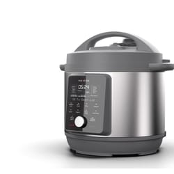 T-Fal Clipso 8qt Stainless Steel Pressure Cooker Black/Gray