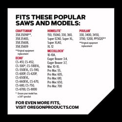 Oregon PowerCut E70 20 in. Chainsaw Chain 70 links