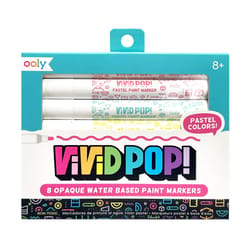 OOLY Vivid Pop Assorted Broad Tip Paint Marker 8 pk