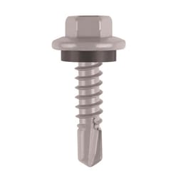 Teks Elite No. 12 X 1 in. L Hex Drive Hex Washer Head Self Tapping Roofing Screws