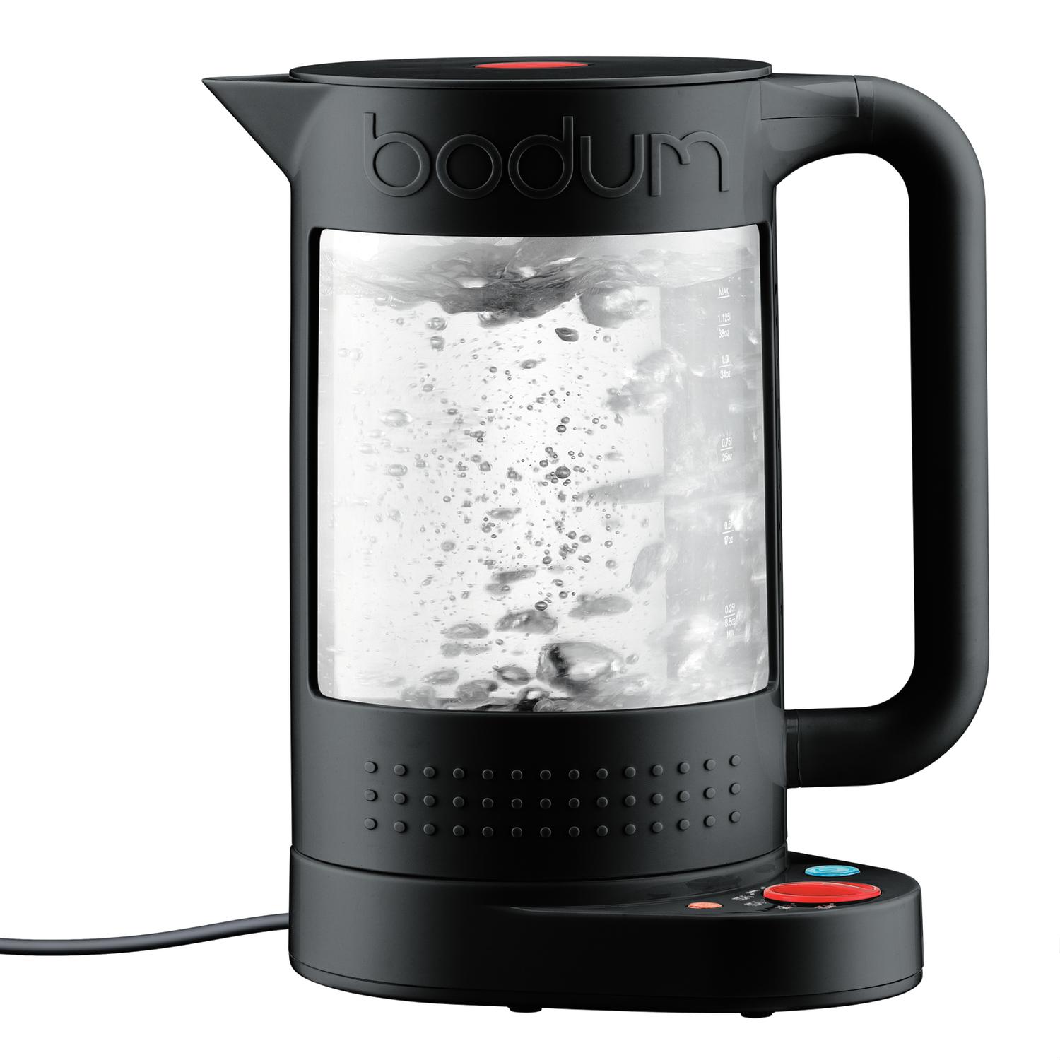 Bodum Bistro Black Stainless Steel 37 oz Electric Tea Kettle Sansujyuku sansujyuku.com