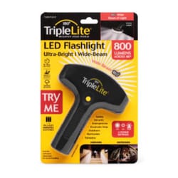 TripleLite 807 lm Black LED Flashlight AA Battery