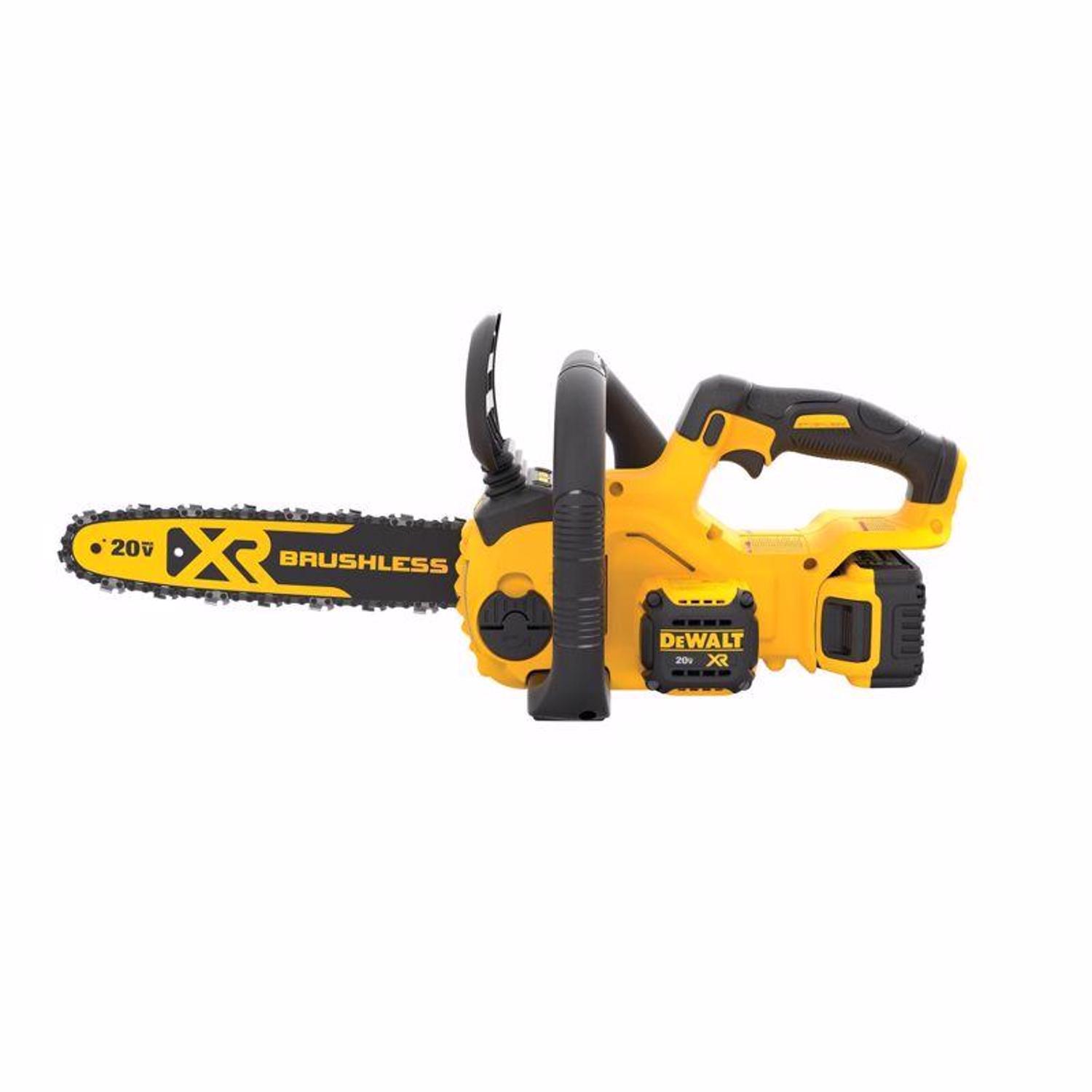 Dewalt battery discount powered pole chainsaw