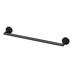 Moen Arlys Matte Black Towel Bar 18 in. L Zinc