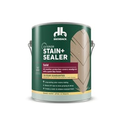 Duckback Solid Tintable White Tint Base Stain and Sealer 1 gal