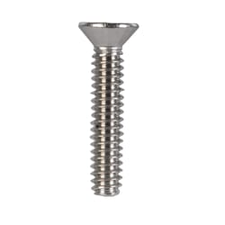 HILLMAN No. 10-24 X 1 in. L Phillips Flat Head Stainless Steel Machine Screws 100 pk