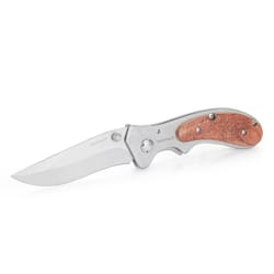 Sheffield 7.5 in. Folding Boreal Pocket Knife Silver 1 pc