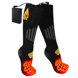 ActionHeat Unisex Heated S/M Socks Black