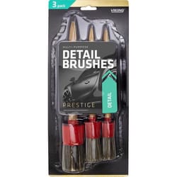 Viking Ultra Soft Detail Brush set 3 pk