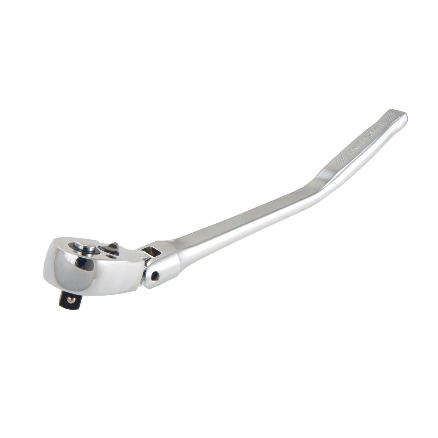 Craftsman 3/8 in. drive SAE Bent Handle Flex Head Ratchet 72 teeth