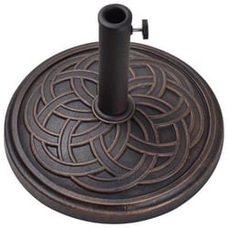 Bond Bronze Ribbon Envirostone Umbrella Base