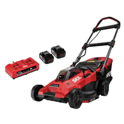 SKIL PWR CORE 20 PM4912B-20 18 in. 20 V Battery Lawn Mower Kit (Battery & Charger)