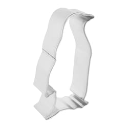 R&M International Corp International Corp 3 in. W X 4 in. L Penguin Cookie Cutter Silver 1 pc