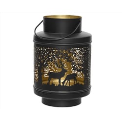 Decoris Deer Lantern 8.66 in.